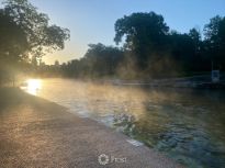 Winter Swim in Barton Springs