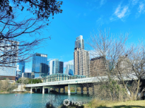 Auditorium Shores In Fall