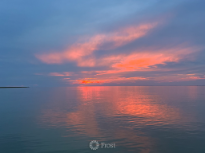 Sunset Over East Matagorda Bay