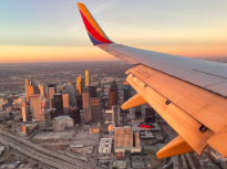 Early Morning Dallas from the Sky