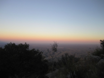 Sunset On the Guadalupe Peak Trail