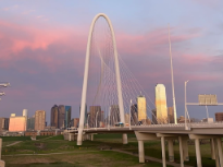 The Margaret Hunt Hill Bridge