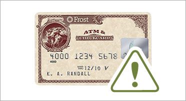 frost card debit alerts mobile prevent temporary transactions banker immediately further hold ll place