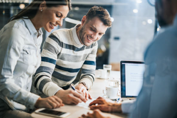 Image of business meeting