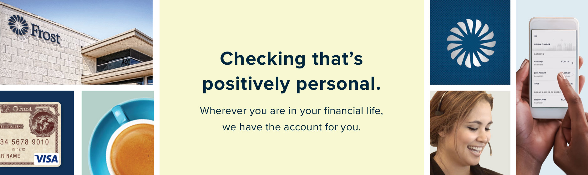 Checking that's positively personal