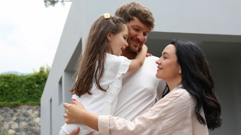 Image of happy family