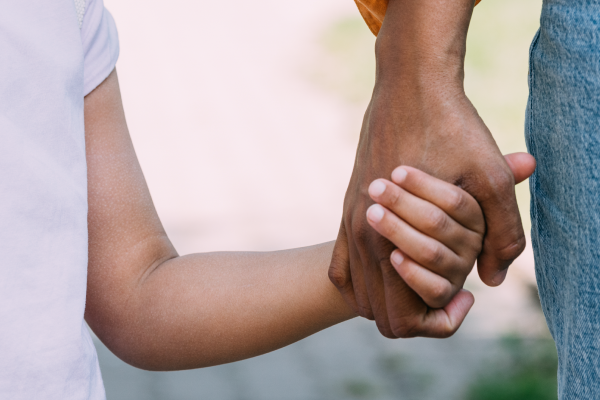 Image of holding hands