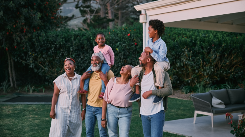 Image of happy family