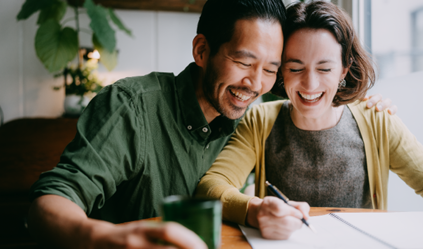 Image of married couple