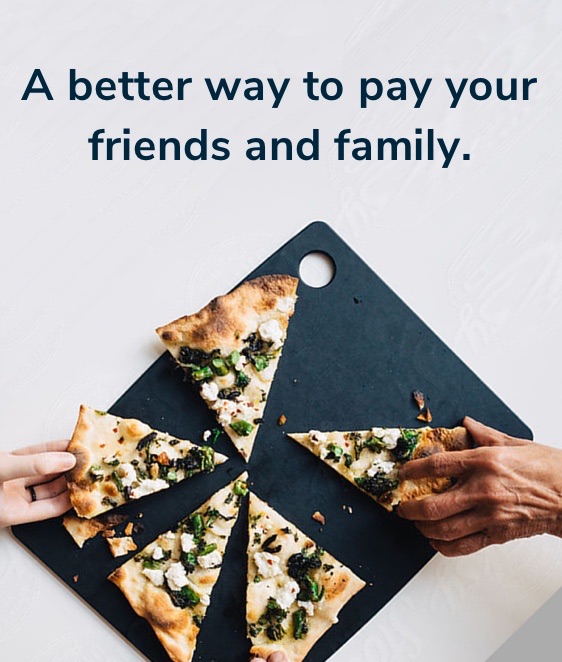 An image of hands grabbing pizza slices off a tray.