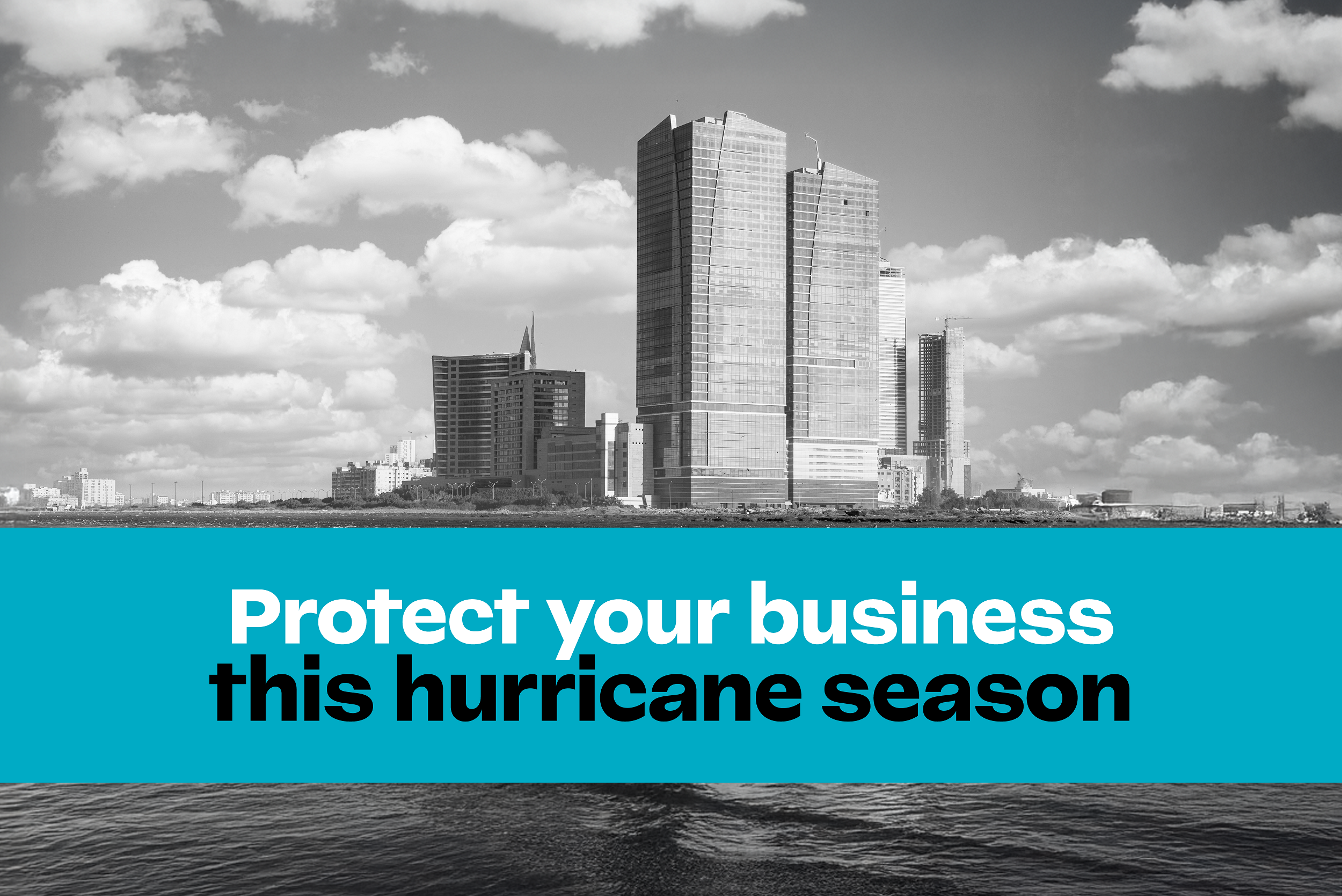 Image of coastal business skyline