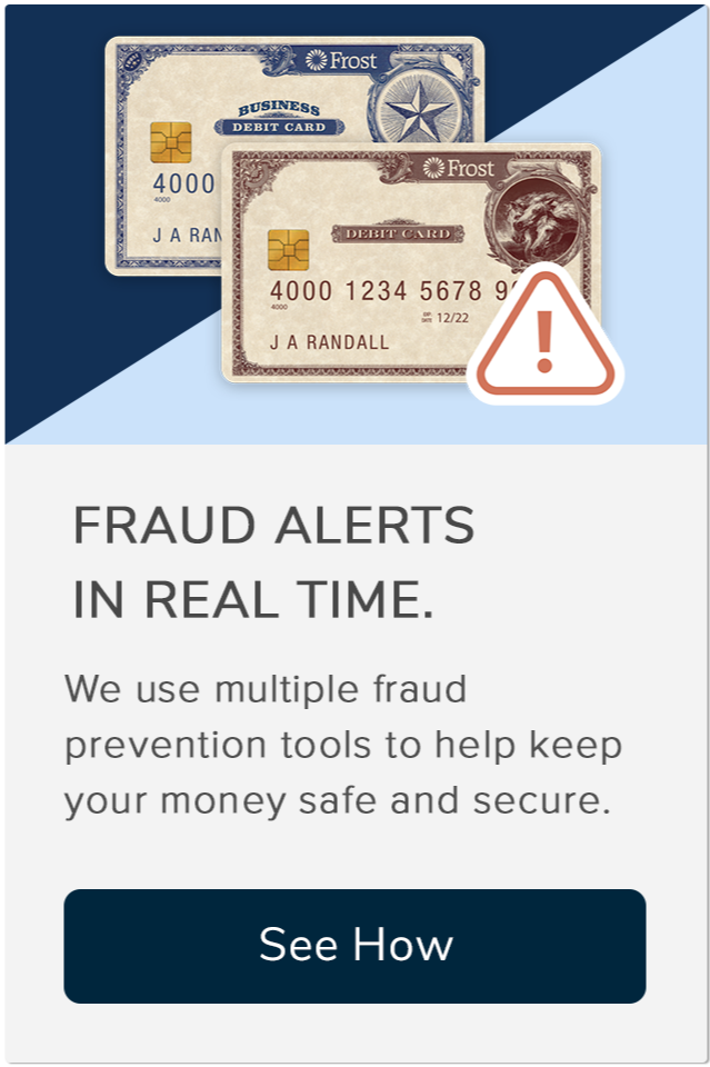 Personal And Business Banking In Texas Frost