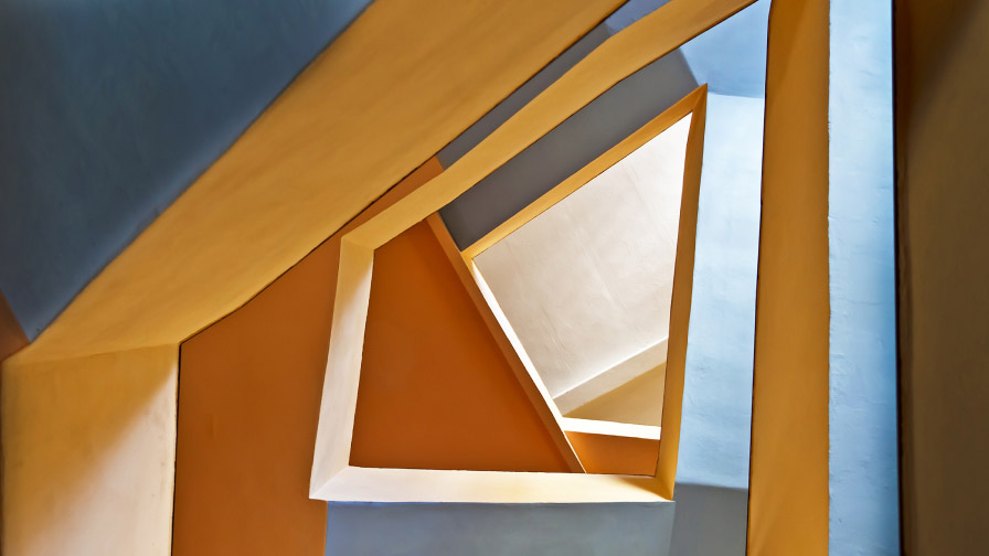 Image of geometric windows