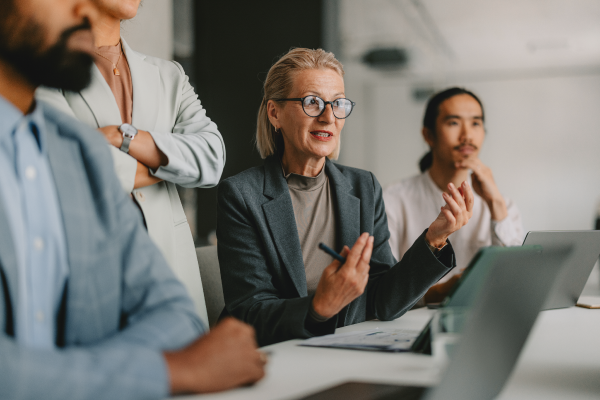 Image of a conference meeting