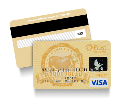 Image of two debit cards