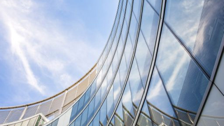 Image of glass office building