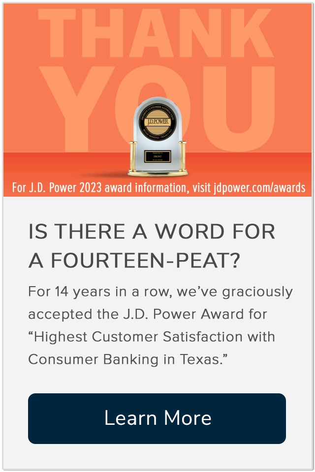 Frost receives J.D. Power Award for 14 years in a row.