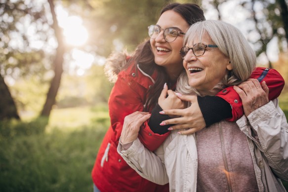 Image of women smiling