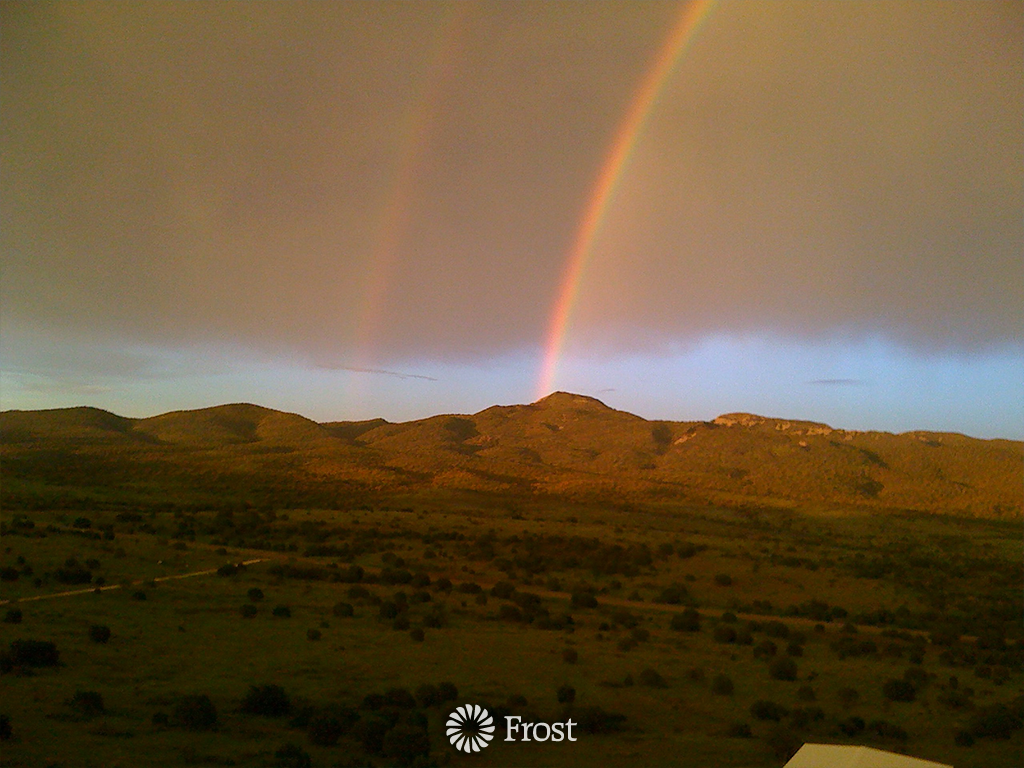 Rainbows Over Mount Ord