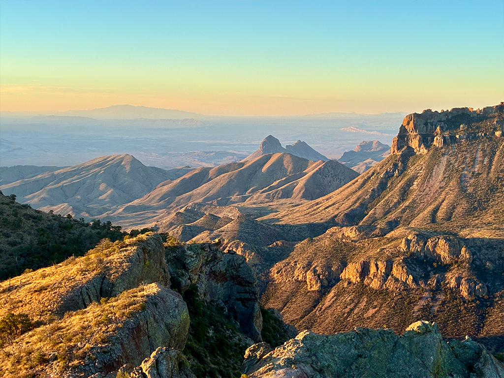 Sunrise on the Lost Mines Trail