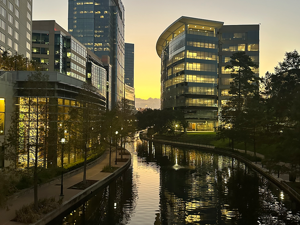 Waterway at Sunrise