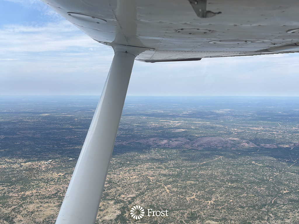 Enchanted Rock From The Sky
