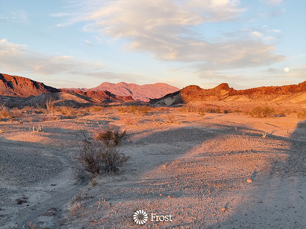 Sunset At the Mountains