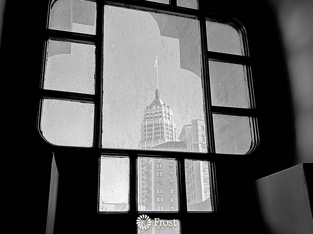 Window View From Courthouse