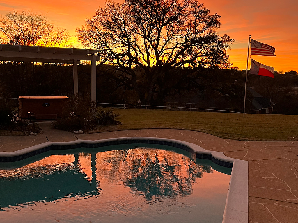 Sunset in Parker County