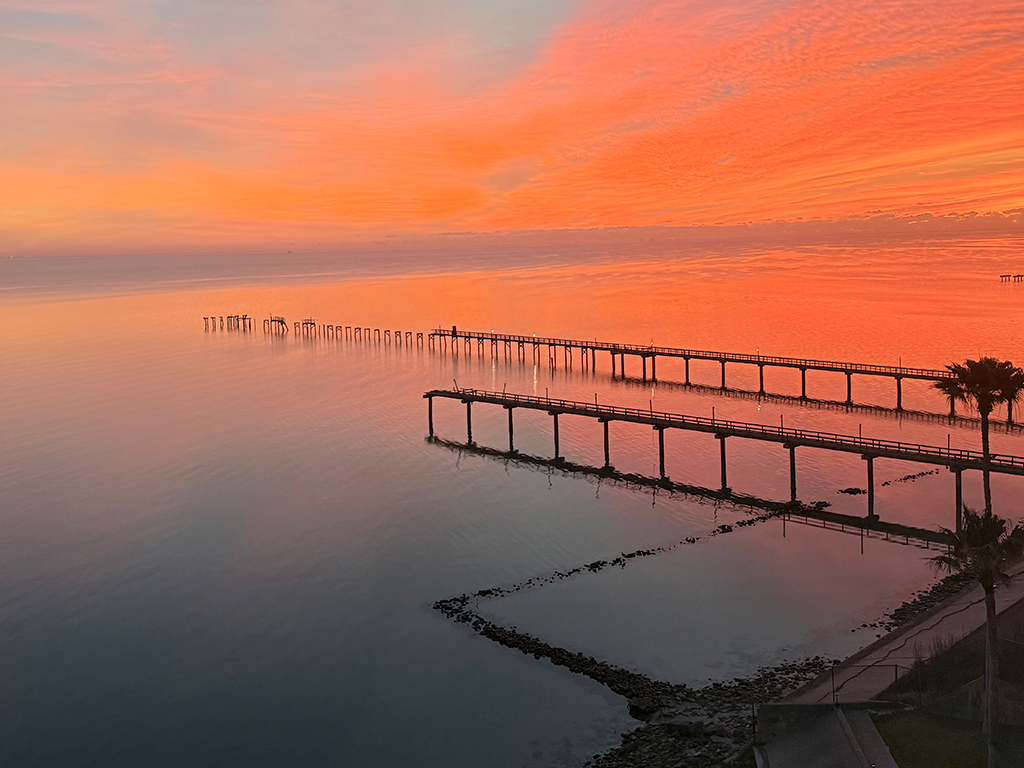 Sunrise Over The Bay