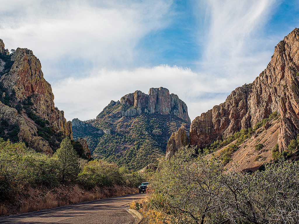 Classic View of Casa Grande Peak